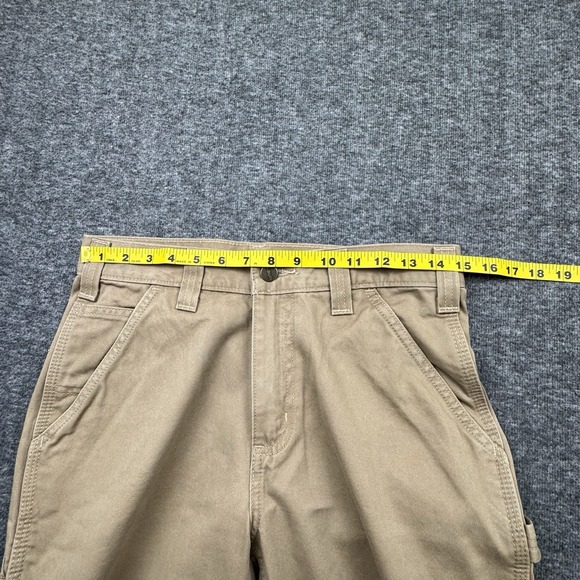 Carhartt Relaxed Fit Twill Work Pants Men's Sz 30x32 BN0324-M Tan Khaki - Picture 11 of 16